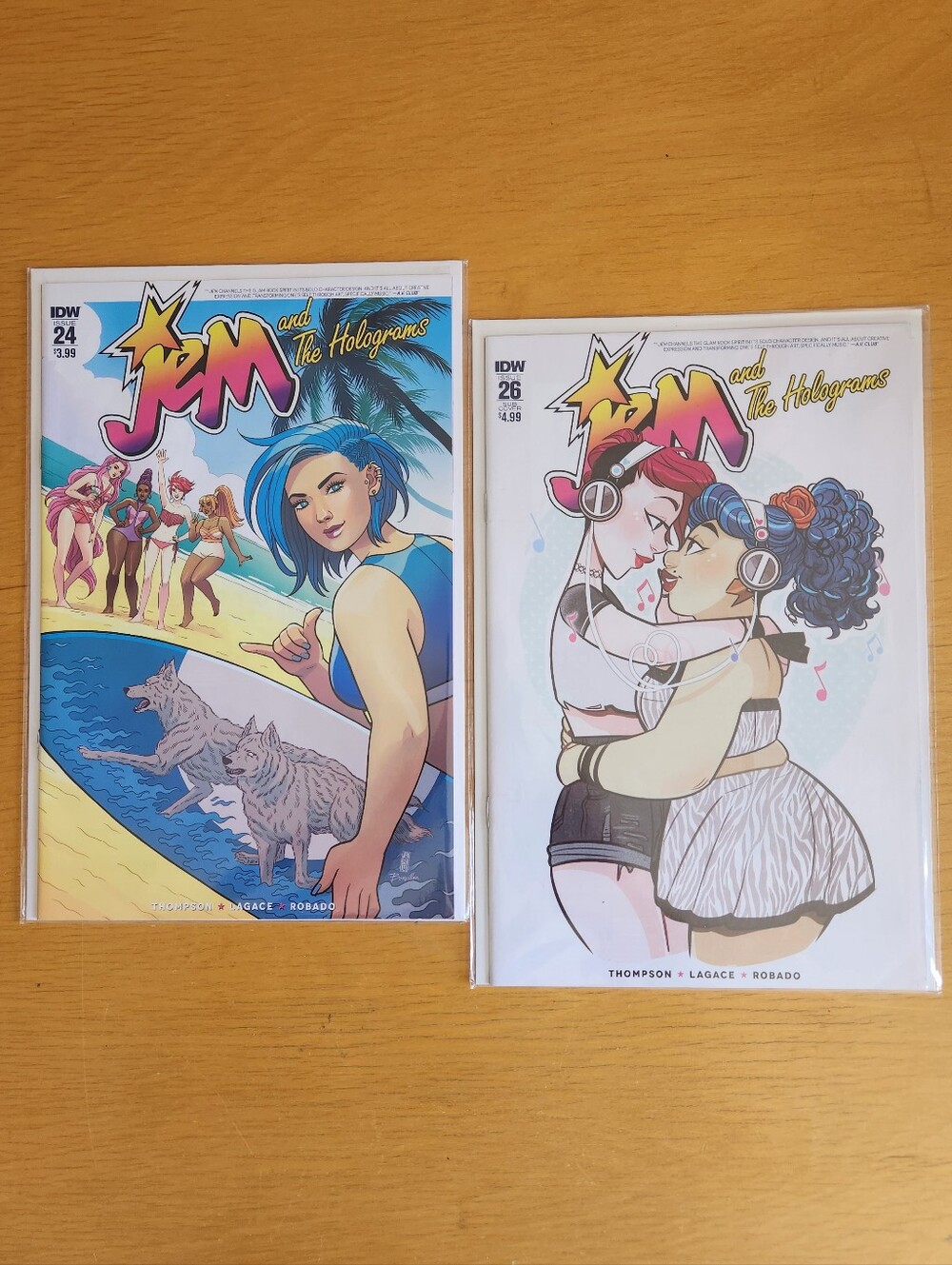 Jem and the Holograms #24, #26 - Comic Books (Lot of 2) 